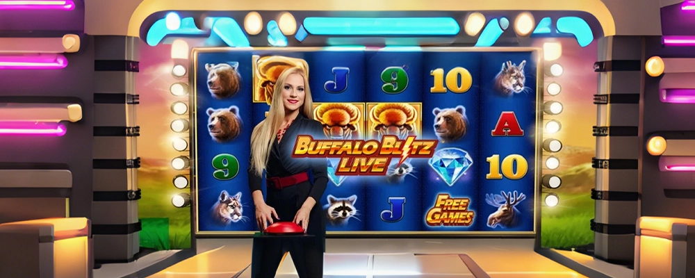 40win Caça-níqueis Buffalo Blitz ao Vivo
